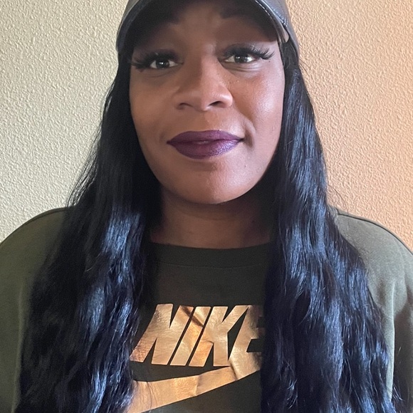 New black paten leather adjustable hat - Picture 9 of 9